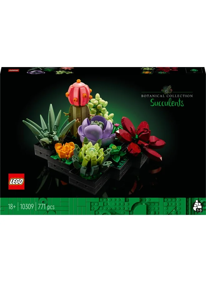 ليغو مجموعة تزيين النباتات النضرة 10309 من ®LEGO (771 قطعة)