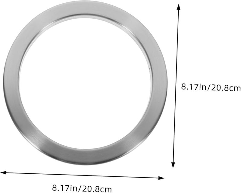 غطاء سطح مضاد للانسكاب ذو فتحة دائرية للنفايات، سهل التنظيف، للتركيب في أسطح المطابخ - Image 3