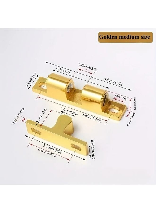 3PCS Silvery Ball Catch Latches Adjustable Tension Cabinet Door Roller Latch - Image 5