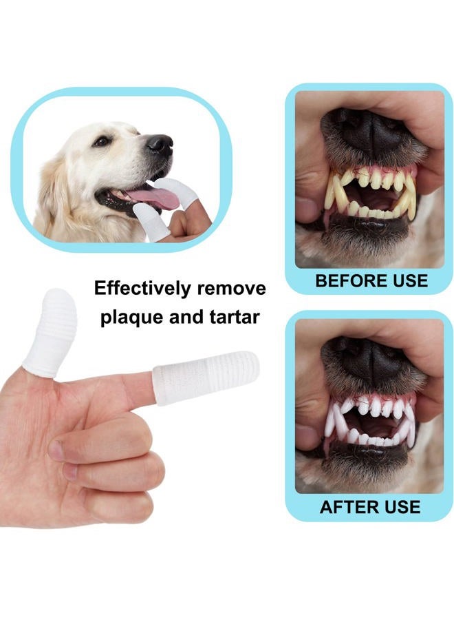 PenVinoo 30 PCS Dog & Cat Toothbrush - Washable, Comfortable & Durable 2 Finger Toothbrush Set - Image 3