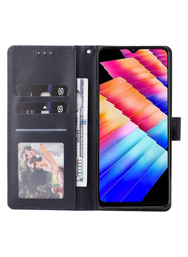 S-TOP Case For Infinix Hot 30i 3 Card Slots Multifunctional Leather Phone Case - Image 4