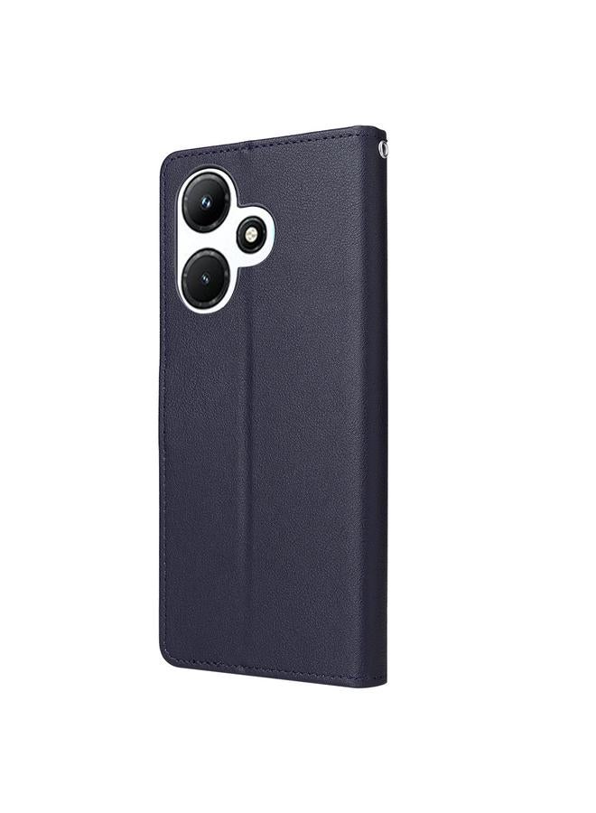 S-TOP Case For Infinix Hot 30i 3 Card Slots Multifunctional Leather Phone Case - Image 3