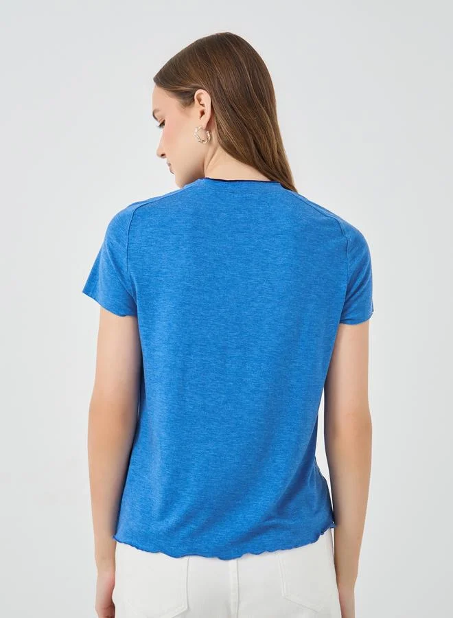 Take Two Take Two Solid Short Sleeve T-Shirt