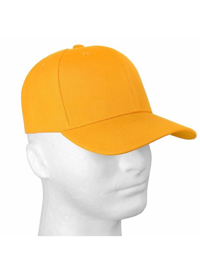 Falari Baseball Cap Adjustable Size for Running Workouts and Outdoor Activities All Seasons (1pc Gold)  - Image 5