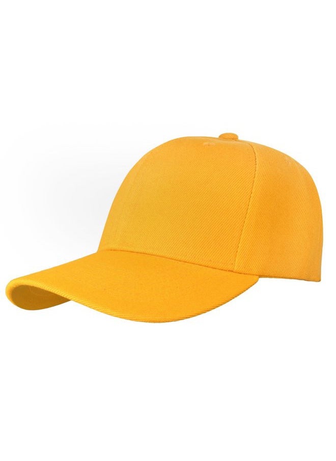 Falari Baseball Cap Adjustable Size for Running Workouts and Outdoor Activities All Seasons (1pc Gold)  - Image 1