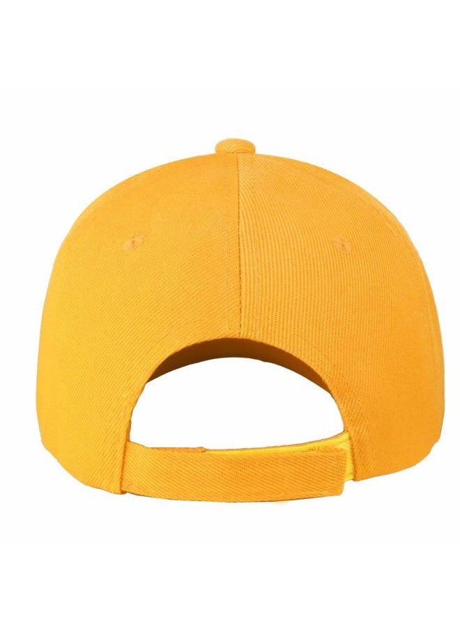 Falari Baseball Cap Adjustable Size for Running Workouts and Outdoor Activities All Seasons (1pc Gold)  - Image 3