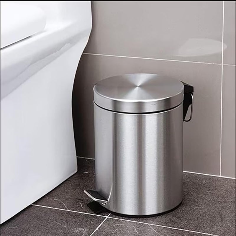 Feelings Stainless Steel Round Step Dustbin 30L - Image 5