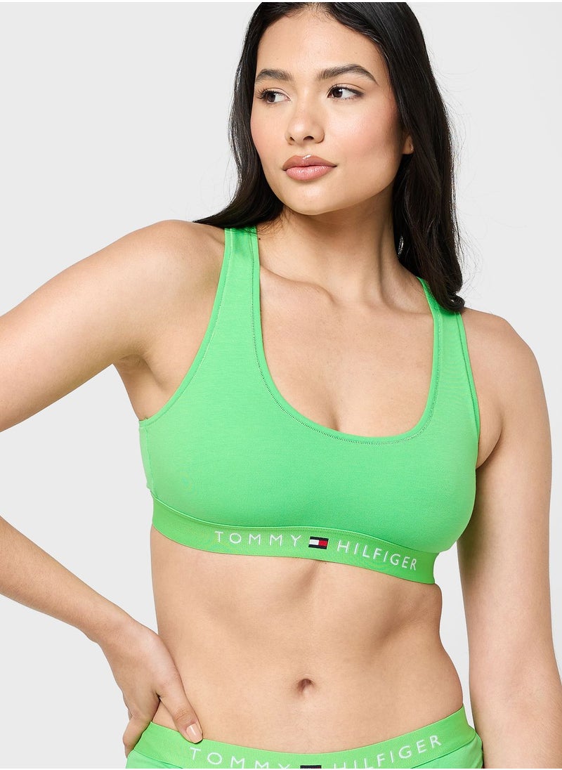 TOMMY HILFIGER - Logo Band Bralette - Image 1