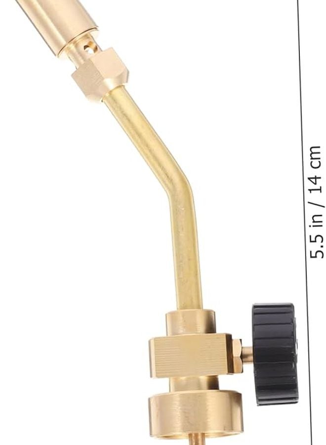 Professional Brass Propane Torch for Welding Culinary Use Portable Gas Torch - Image 3