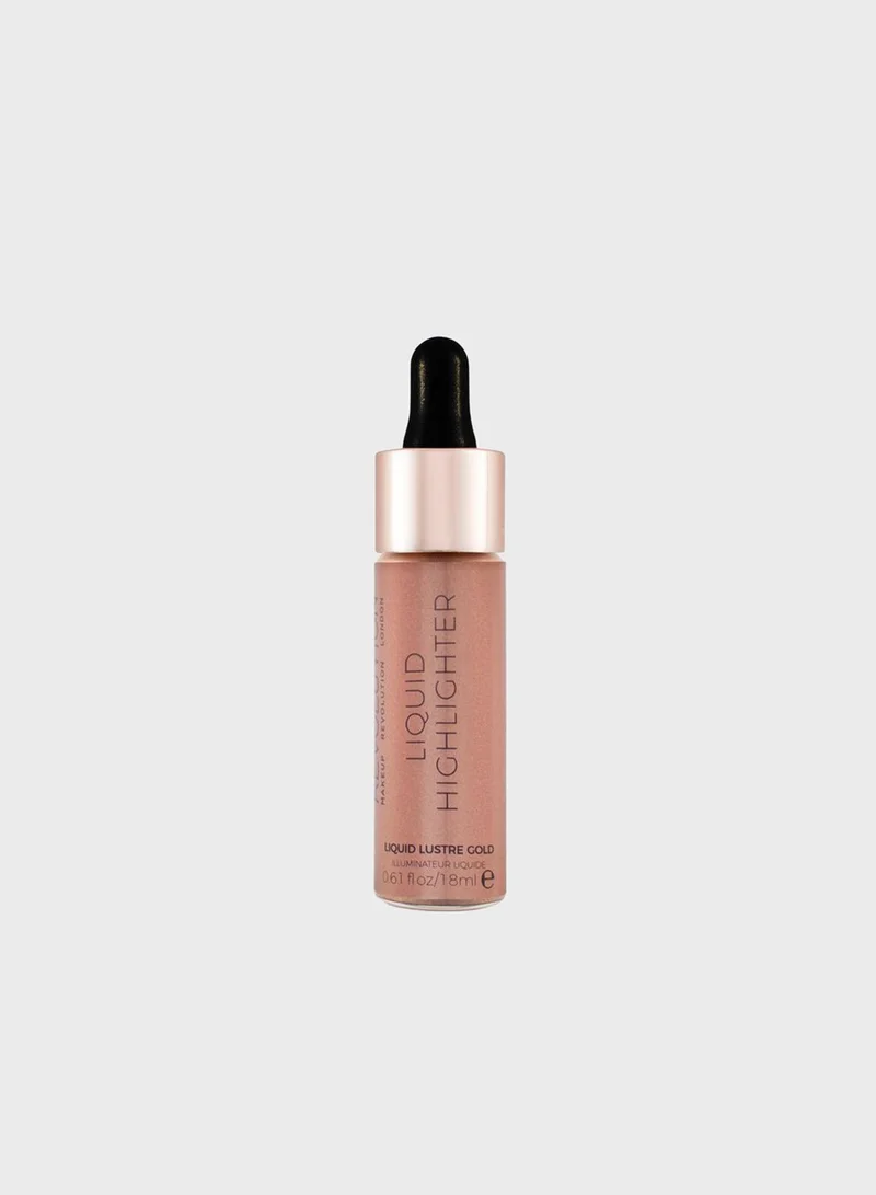 REVOLUTION Liquid Highlighter Liquid Lustre Gold