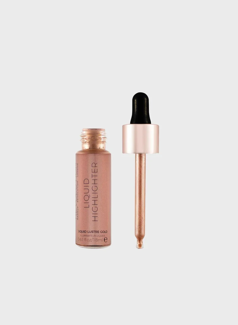 REVOLUTION Liquid Highlighter Liquid Lustre Gold