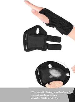 RATSAW Carpal Tunnel Wrist Brace for Men and Women Day and Night Therapy Support Splint for Relief of Arthritis Wrists Arm Thumb and Hand Pain Adjustable Straps Right Hand  - Image 4
