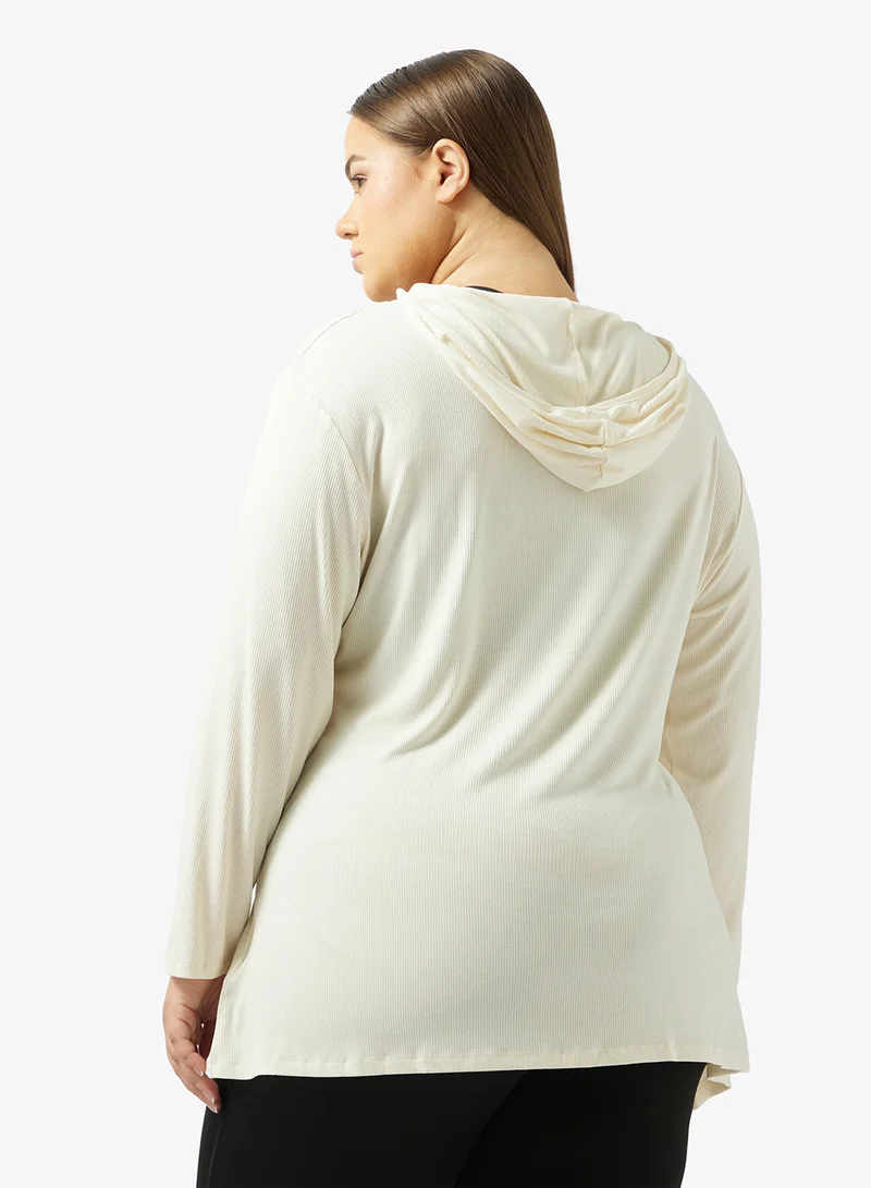 FRWD FRWD Plus Soft Touch Seamless Assymetric T-shirt