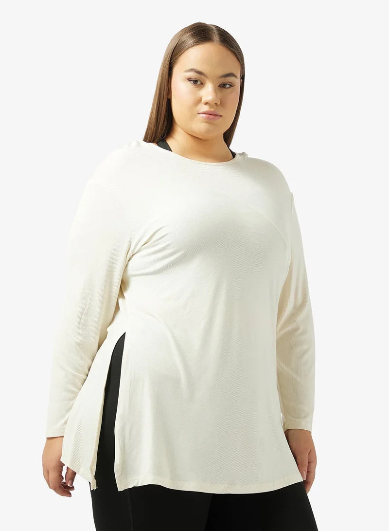 FRWD FRWD Plus Soft Touch Seamless Assymetric T-shirt