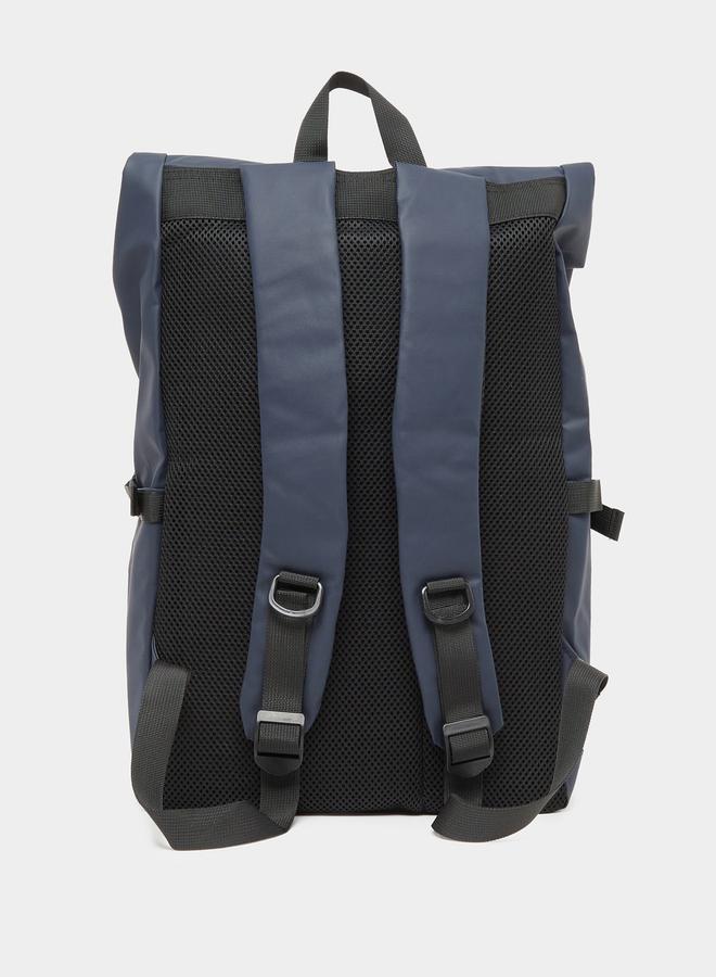Styli Solid Backpack with Buckle Closure  - Image 2
