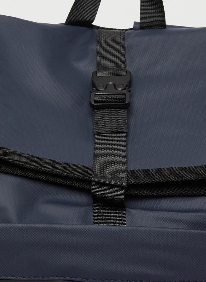Styli Solid Backpack with Buckle Closure  - Image 3