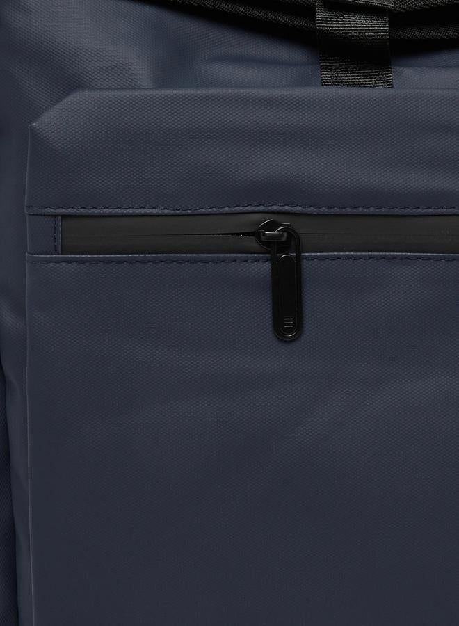 Styli Solid Backpack with Buckle Closure  - Image 4