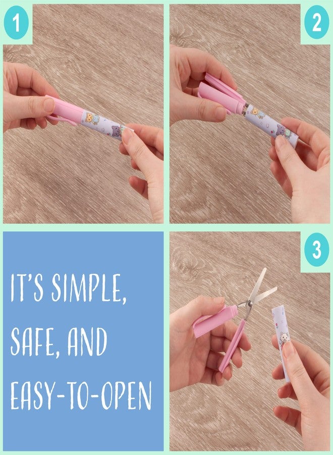 BambooMN JubileeYarn Mini Pen Portable Travel Safety Scissors - Chef Puppy - 1 Pair - Image 4