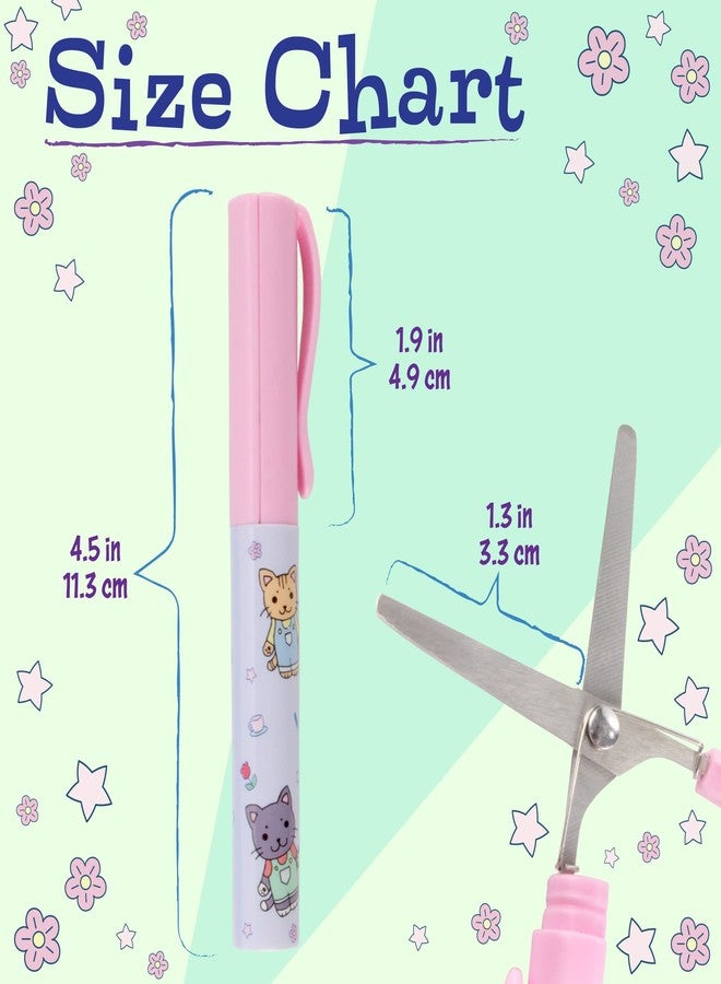 BambooMN JubileeYarn Mini Pen Portable Travel Safety Scissors - Chef Puppy - 1 Pair - Image 3