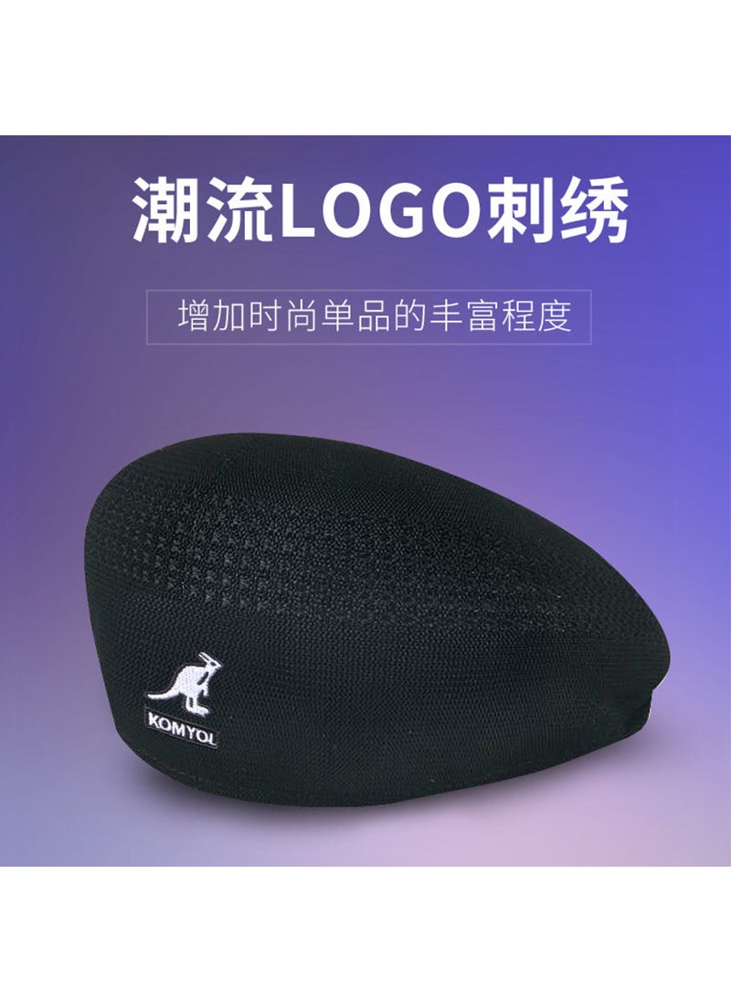 Generic - Kangol Beret Summer Mesh Lightweight Vintage Cap Black - Image 1