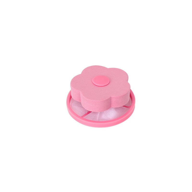 Washing machine filter bag washing machine hair remover washing machine filter floating hair filter factory wholesale Pink 