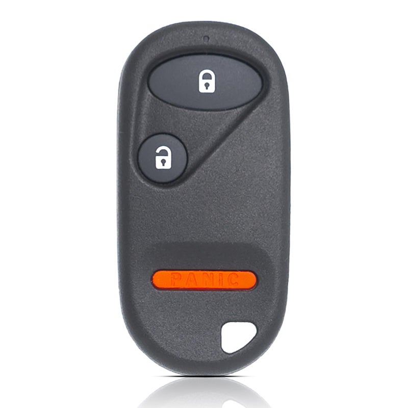 MechanMagic Key Fob Remote Replacement Fits for Honda Civic EX LX DX 2001 2002 2003 2004 2005 / Honda Pilot 2003 2004 2005 2006 2007 NHVWB1U523 / NHVWB1U521 Keyless Entry Remote Control 72147-S5A-A01