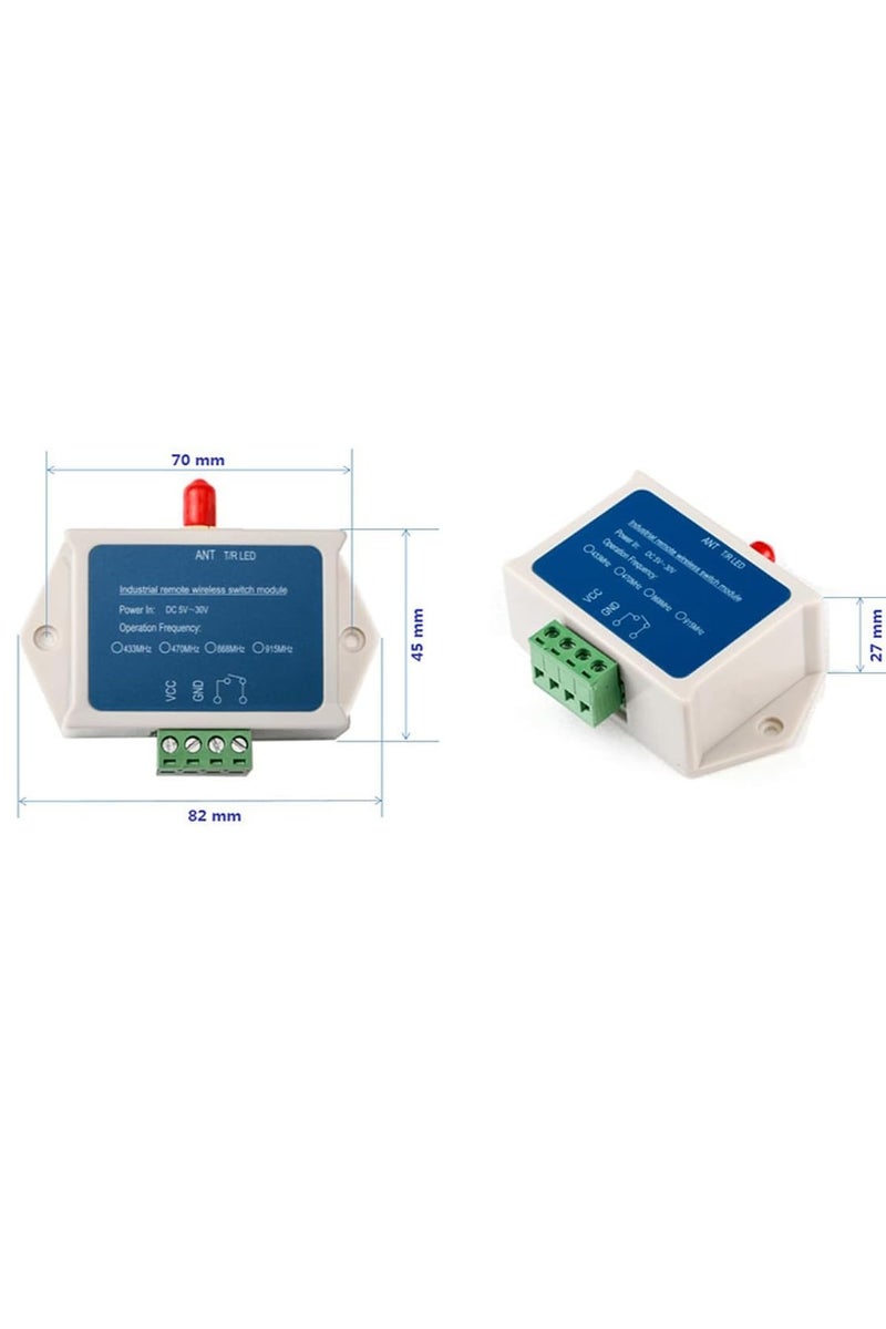 One Way Dry Contact Routing Relay Module SK200PRO 5~8km 1W LoRa Wireless RF Module X 1 Set  - Image 5