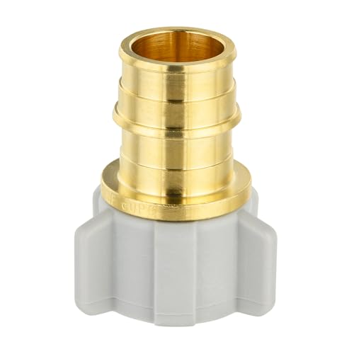 EFIELD Pack of 5 EFIELD PexA 34 Pex x12 Swivel Female NPT Adapter Plumbing Cold Expansion Brass Fittings ASTM F1960 ANSINSF61PEX19602715PCS - Image 3