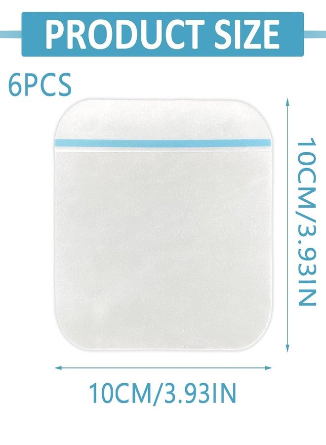 BdelrinQue 6 Pcs Hydrocolloid Bandage, Hydrocolloid Dressing, Hydrocolloid Bandage for Wound Protection, Gentle Protection for Sensitive Skin, Postoperative and Pressure Ulcer Prevention - Image 2