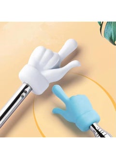 erorex 4 Pcs Telescopic Teachers Pointer Extendable Finger Pointer Stick 2 Pieces 2M Retractable Telescope Pointer With Lanyards For Coach Classroom Whiteboard Post Pointer  - Image 5