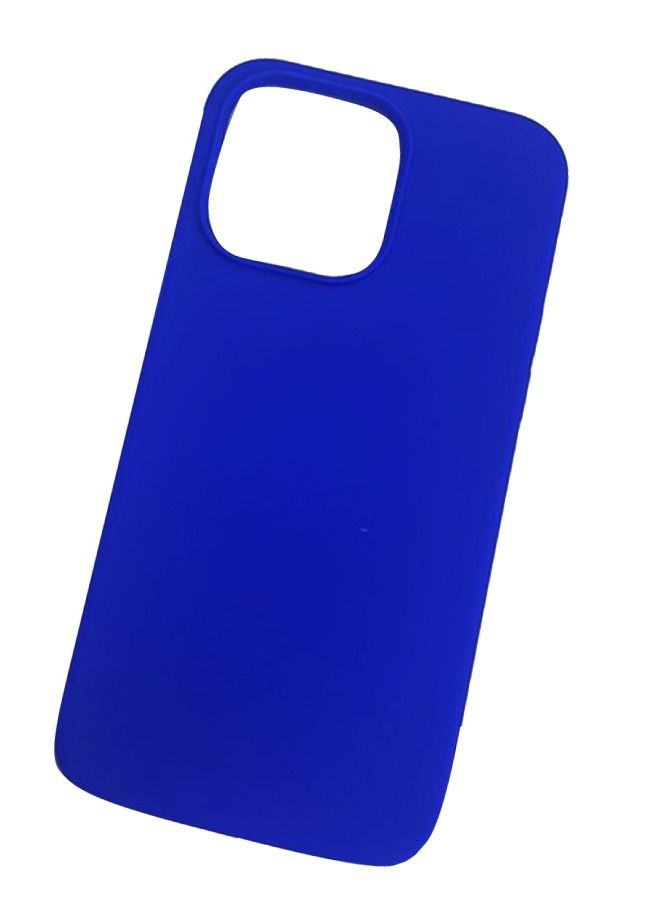 أكاليكس سيليكون حالة 6.7 بوصة كامل الجسم حالة لينة السائل هلام المطاط غطاء للصدمات الوفير المضادة للخدش مكافحة بصمة مكافحة قطرة ضئيلة آيفون 14 برو ماكس الأزرق - Image 1