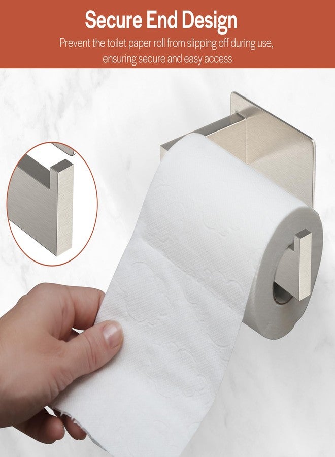 Empava Toilet Paper Holder Self Adhesive, Toilet Paper Roll Holder No-Drill for Bathroom, Washroom,SUS 304 Stainless Steel,Adhesive Tissue Holder - Image 4
