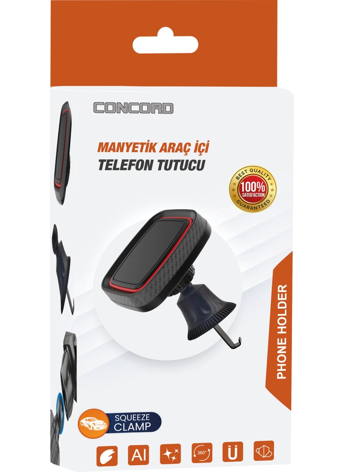 CONCORD CH-118 In-Car Phone Holder  - Image 3