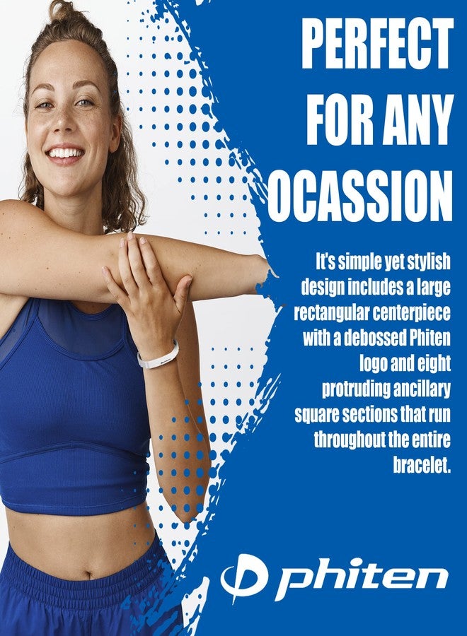 Phiten Metax Modulus Bracelet, Black, 6.7" - Image 4