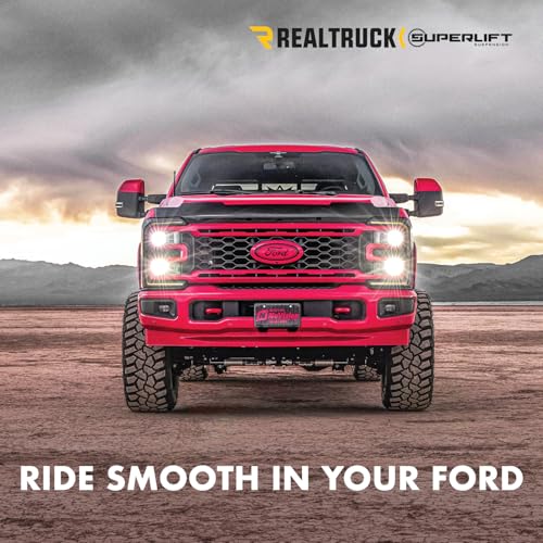 SUPERLIFT RealTruck SUPERLIFT SUSPENSION Dual Steering Stabilizer Kit for Ford F-250/F-350 | Fox 2.0 Series Cylinders | 92743 | Fits 2005-2022 Ford F-250 / F-350 with No Lift to Any Lift Height - Image 2
