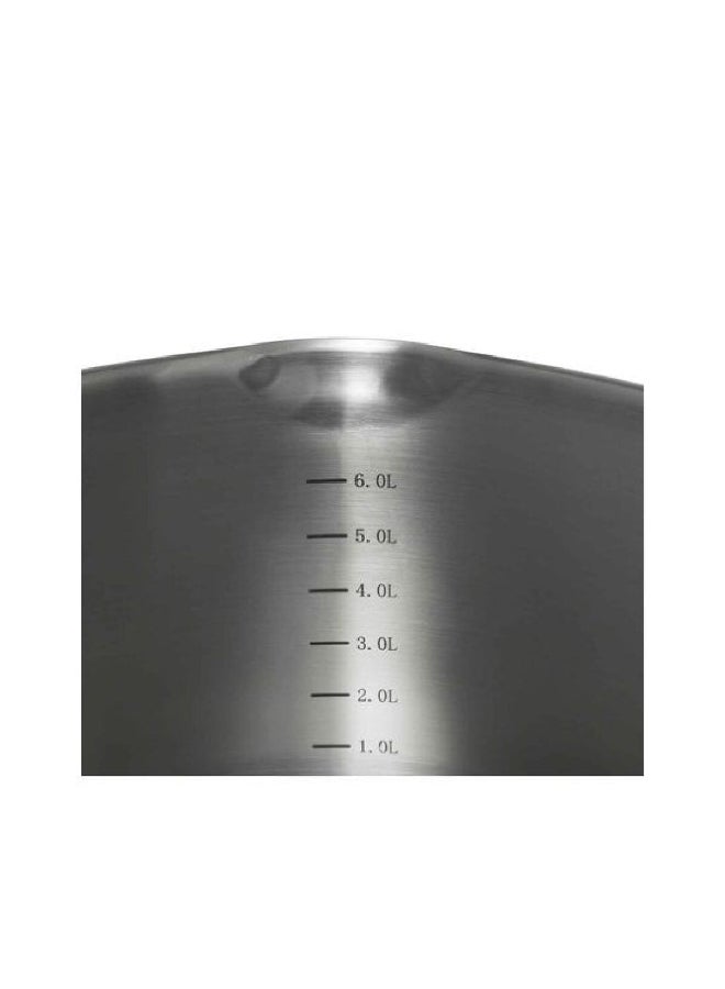 Five Simply Smart High Quality Stainless Steel Resilience Stewpot Silver 28 cm 179710 - Image 5
