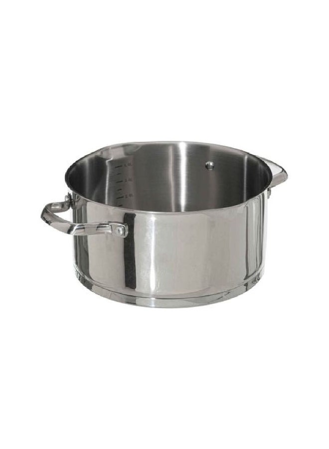 Five Simply Smart High Quality Stainless Steel Resilience Stewpot Silver 28 cm 179710 - Image 2
