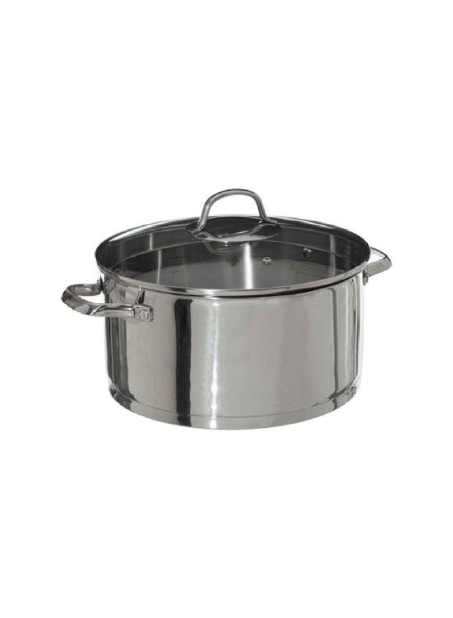 Five Simply Smart High Quality Stainless Steel Resilience Stewpot Silver 28 cm 179710 - Image 1