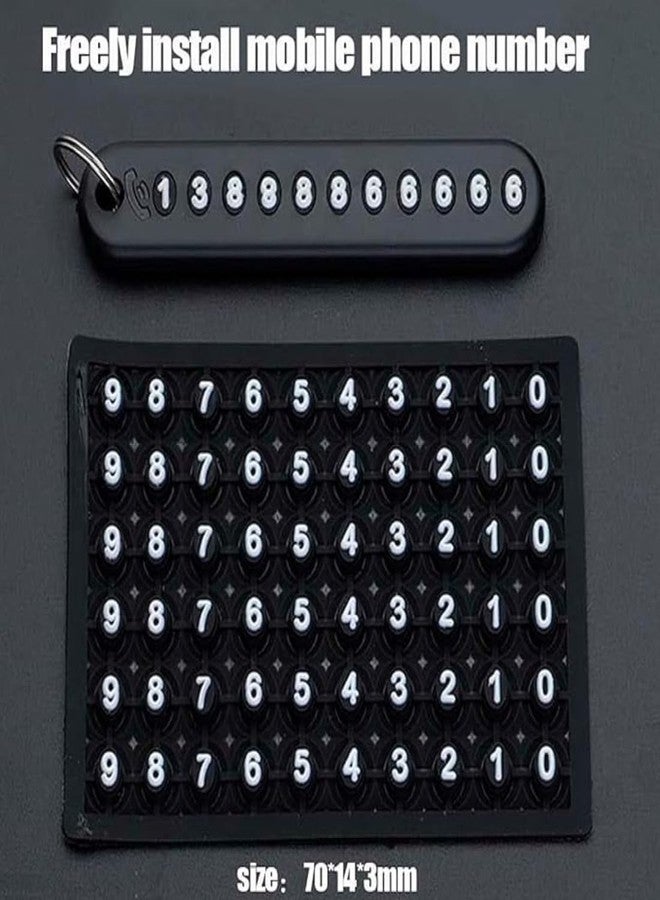 GOMNIK Keychain Anti-Lost Number Card with Braided Rope & Quick Links | Safety Chain Key Ring Hook | Rigging Accessories Tool for Men & Women (Pack of 1) - Image 2