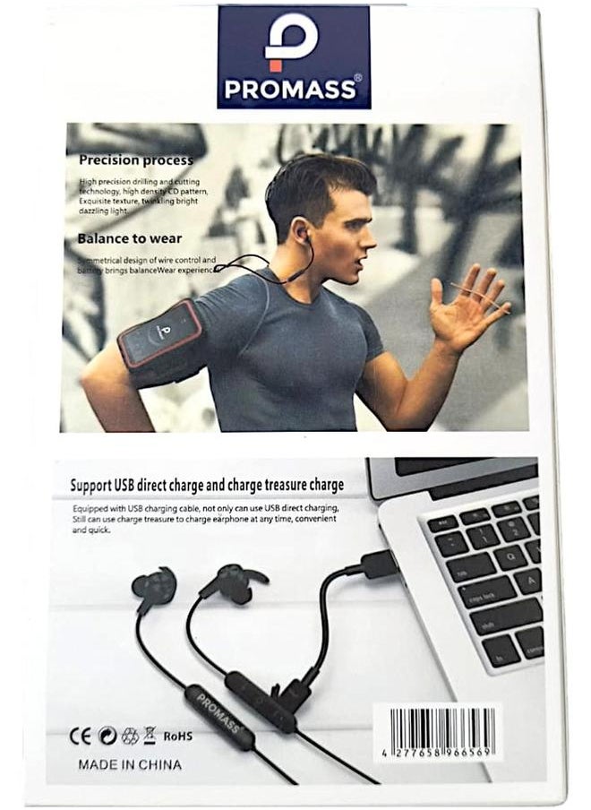 Bluetooth Earphones with Ultra Long Battery Life, Lightweight Design, Voice and Magnetic Features