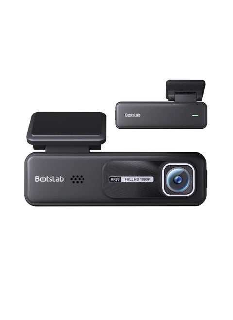 The Botslab HK30 Dash Cam is a compact and lightweight device designed to keep your car neat while providing high-quality video recordings. It features 1080P HD resolution and a 130-degree wide viewing angle, ensuring comprehensive road coverage.  The HK30 also supports parking surveillance, offering added security while your car is parked. With its sleek design and user-friendly operation, it’s an excellent choice for enhancing driving safety.