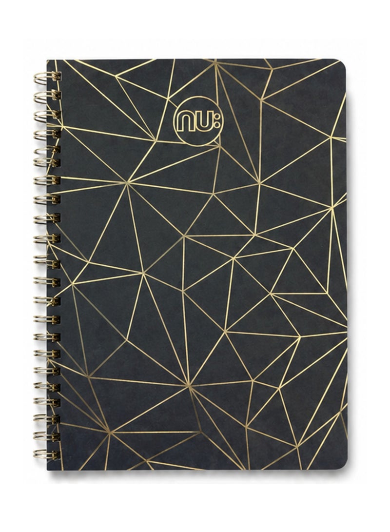 nu 1-Piece Navy Kradt Project Book With 4 Divisons - Image 2