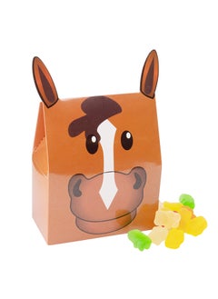 Restaurantware Restaurantware-4 x 2 x 5 Inch Farm Animal Party Bags, 100 Pony Barnyard Party Favor Bags - Tab-Lock Closure, Shipped Flat, Paper Farm Animal Candy Bags, For Farm-Themed Parties Or Birthdays,  - Image 4