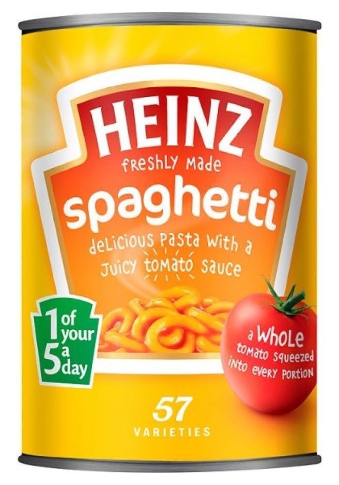 Heinz Spaghetti in Tomato Sauce - Image 1