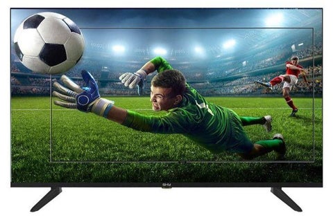 تلفزيون 43 بوصة ذكي يعمل بنظام أندرويد 14 مع جهاز استقبال مدمج، مع جهاز تحكم عن بعد Magic Lighting