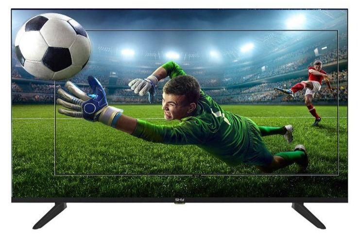 سكاي تلفزيون 43 بوصة ذكي يعمل بنظام أندرويد 14 مع جهاز استقبال مدمج، مع جهاز تحكم عن بعد Magic Lighting - Image 1