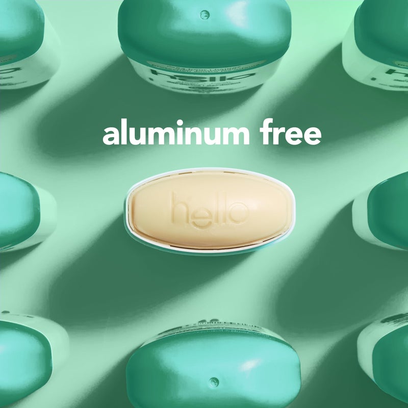 hello Sage and Eucalyptus Aluminum Free Deodorant for Women and Men with Shea Butter, 24-Hour Freshness, Baking Soda Free Deodorant, Dermatologically Tested, 2.6 oz Stick (2 Pack) - Image 3