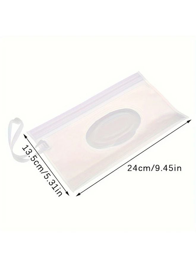 Portable EVA Wet Wipes Dispenser Transparent Waterproof Travel Case Easy to Clean - Image 5