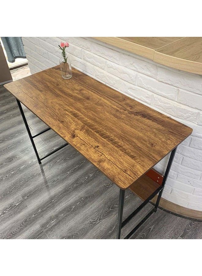 EeeComing Contact Paper Wood Wallpaper Distressed Wood Grain Contact Paper Rustic Wood Peel and Stick Wallpaper Waterproof Self Adhesive Wallpaper Removable Wood Wallpaper Roll Brown 78.7Inx17.7In - Image 3