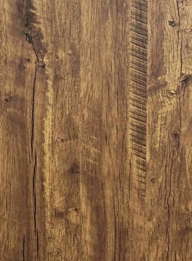 EeeComing Contact Paper Wood Wallpaper Distressed Wood Grain Contact Paper Rustic Wood Peel and Stick Wallpaper Waterproof Self Adhesive Wallpaper Removable Wood Wallpaper Roll Brown 78.7Inx17.7In - Image 1